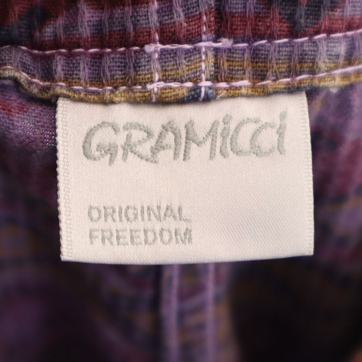 Gramicci グラミチ 総柄 クライミングショートパンツ M パープル アウトドア メンズ