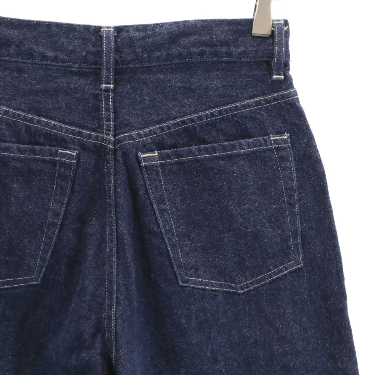 AURALEE オーラリー 日本製 デニムショートパンツ 1 インディゴ レディース