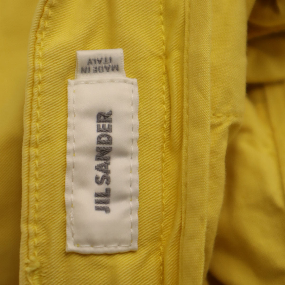 JIL SANDER ジルサンダー イタリア製 ショートパンツ 50 イエロー メンズ