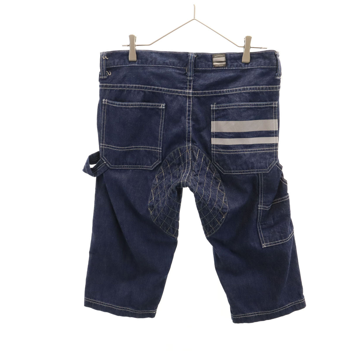MOMOTARO JEANS 桃太郎ジーンズ 日本製 デニム ペインター ハーフパンツ W32 インディゴブルー メンズ