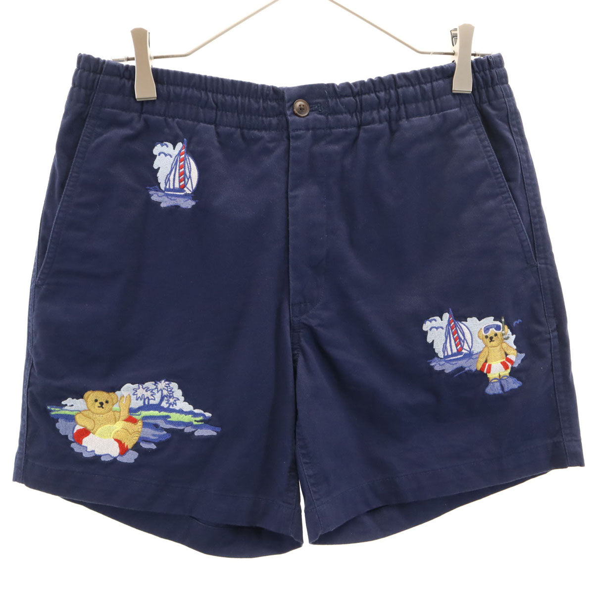 POLO RALPH LAUREN ポロラルフローレン ポロベア ショートパンツ S ネイビー メンズ