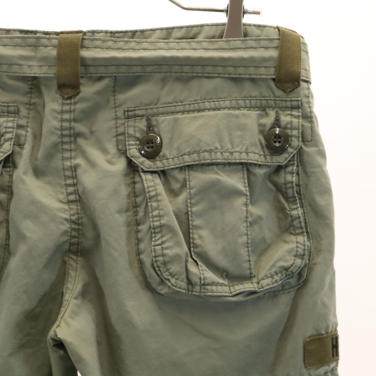 HYSTERIC GLAMOUR ヒステリックグラマー カーゴショートパンツ M オリーブ系 レディース