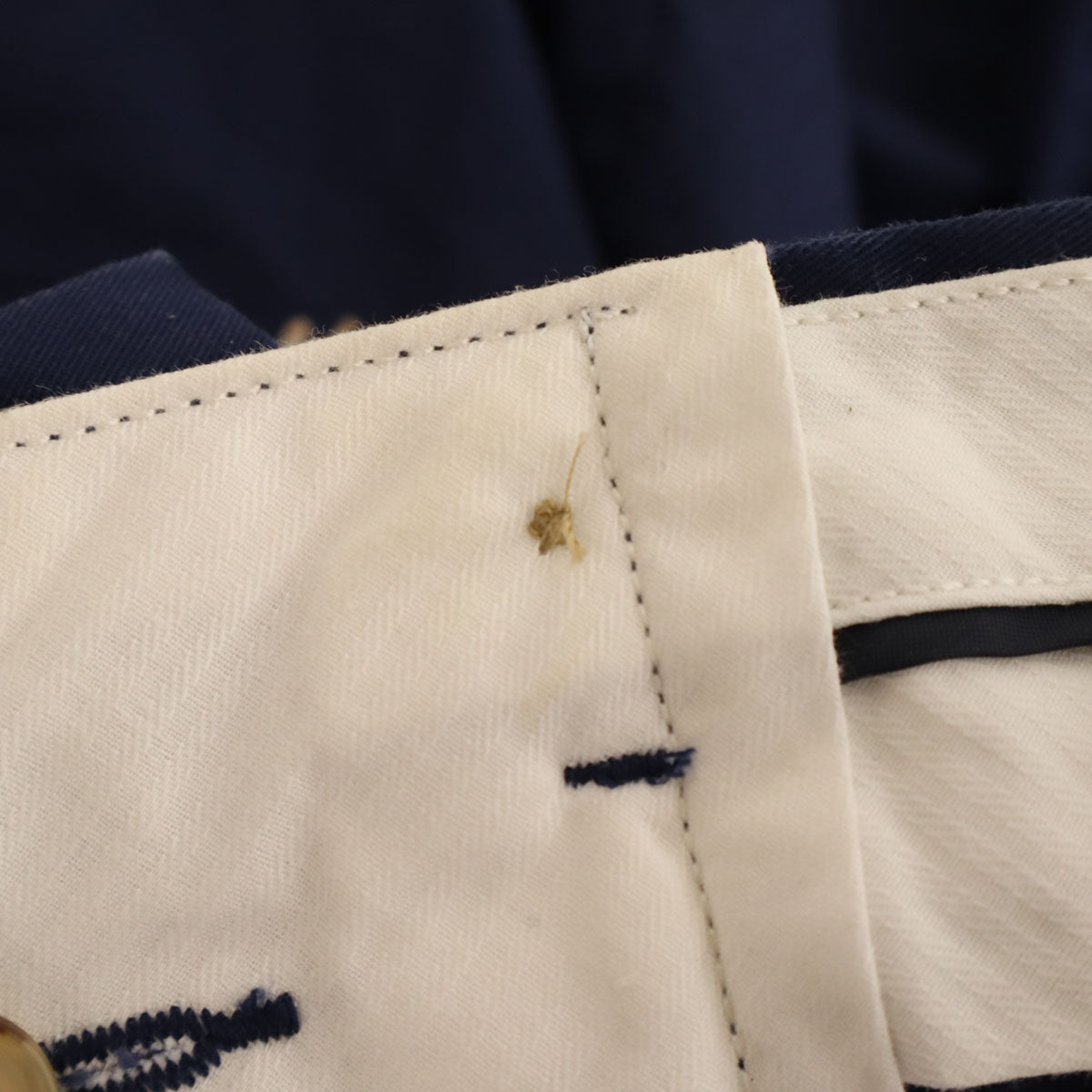 POLO RALPH LAUREN ポロラルフローレン ブルドッグ刺繍 チノショートパンツ W28 ネイビー メンズ