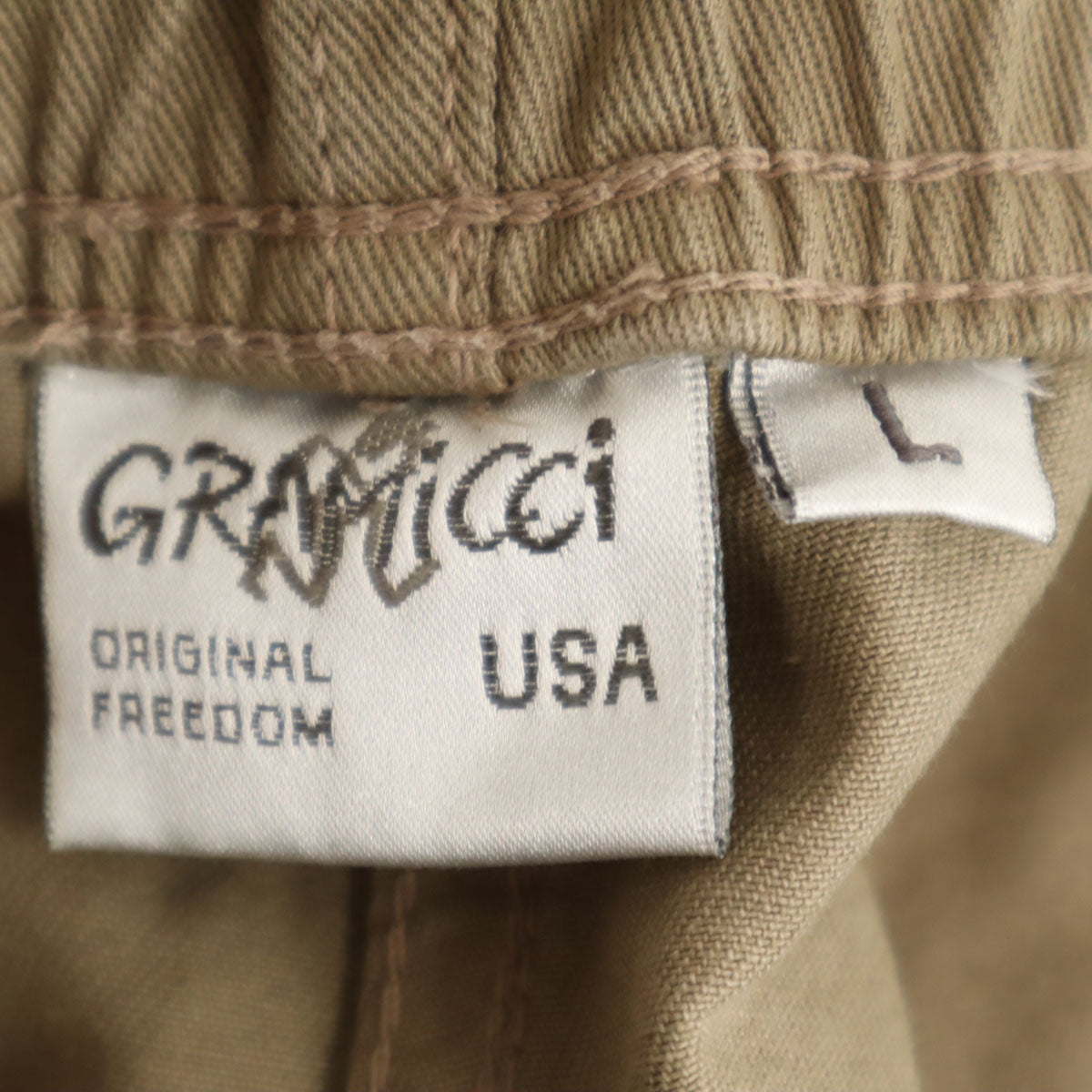 Gramicci グラミチ クライミングショートパンツ L オリーブ アウトドア メンズ