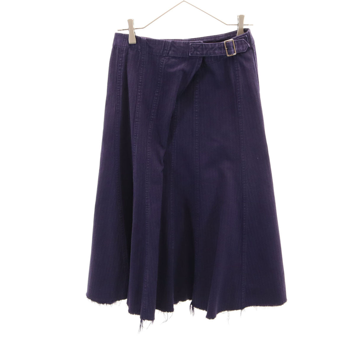 tricot COMME des GARCONS トリココムデギャルソン 2006年 日本製 ロング丈 フレアスカート S パープル レディース
