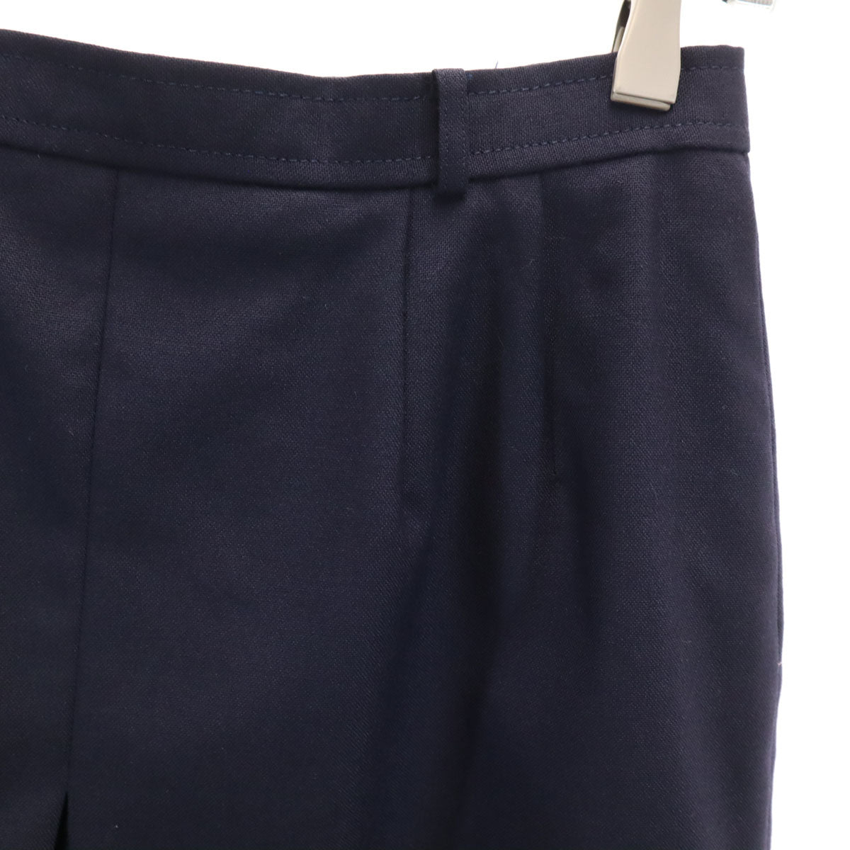 Burberrys バーバリーズ 90s ミモレ丈 プリーツスカート 11AB2 ネイビー レディース