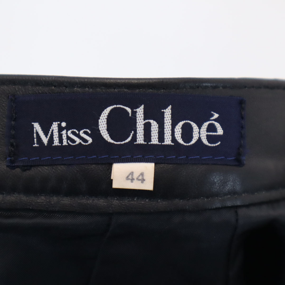 miss chloe ミスクロエ 日本製 ミディスカート 44 ブラック レディース