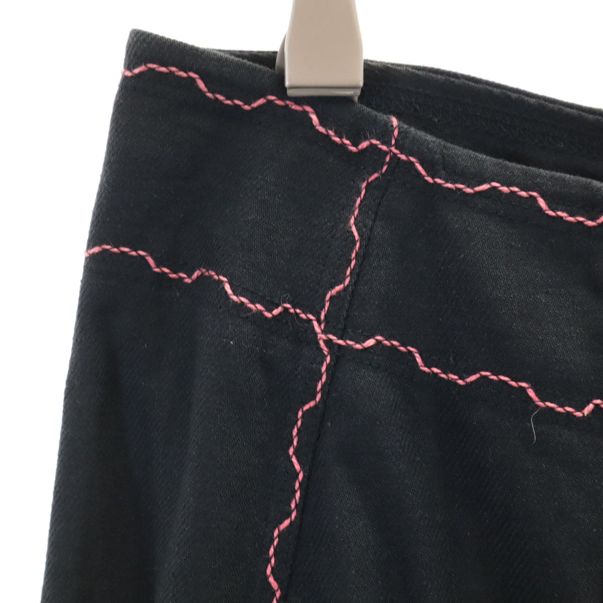 ISSEY MIYAKE イッセイミヤケ ロング丈 フレアスカート ブラック系 レディース