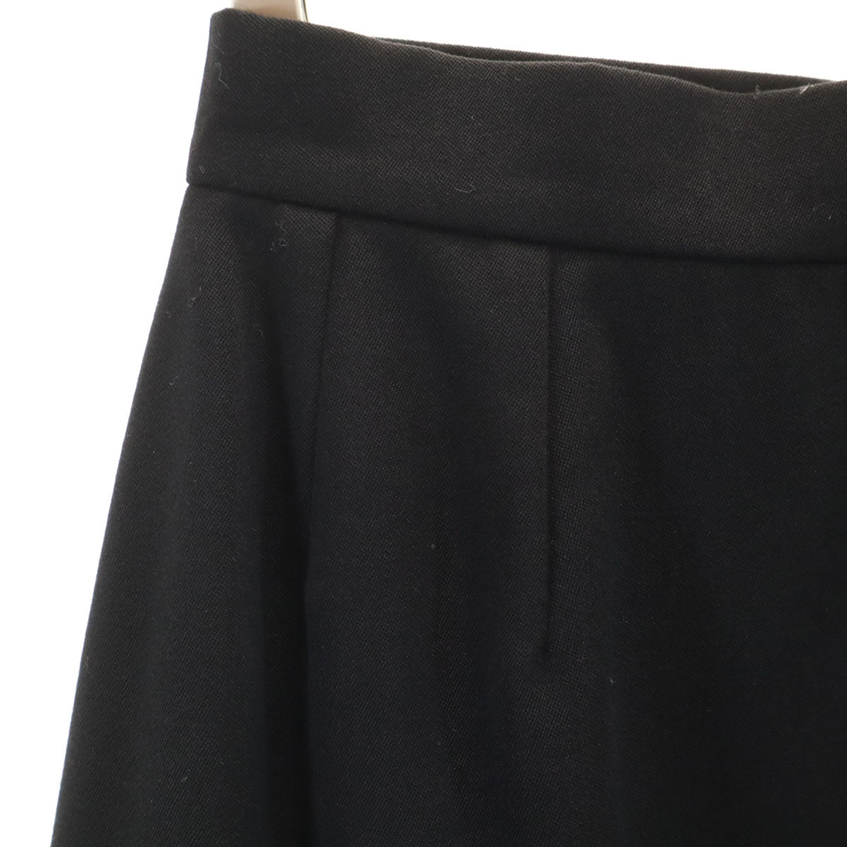 GIVENCHY ジバンシィ 90s フランス製 オールド ミディ丈 タイトスカート 36 ブラック レディース