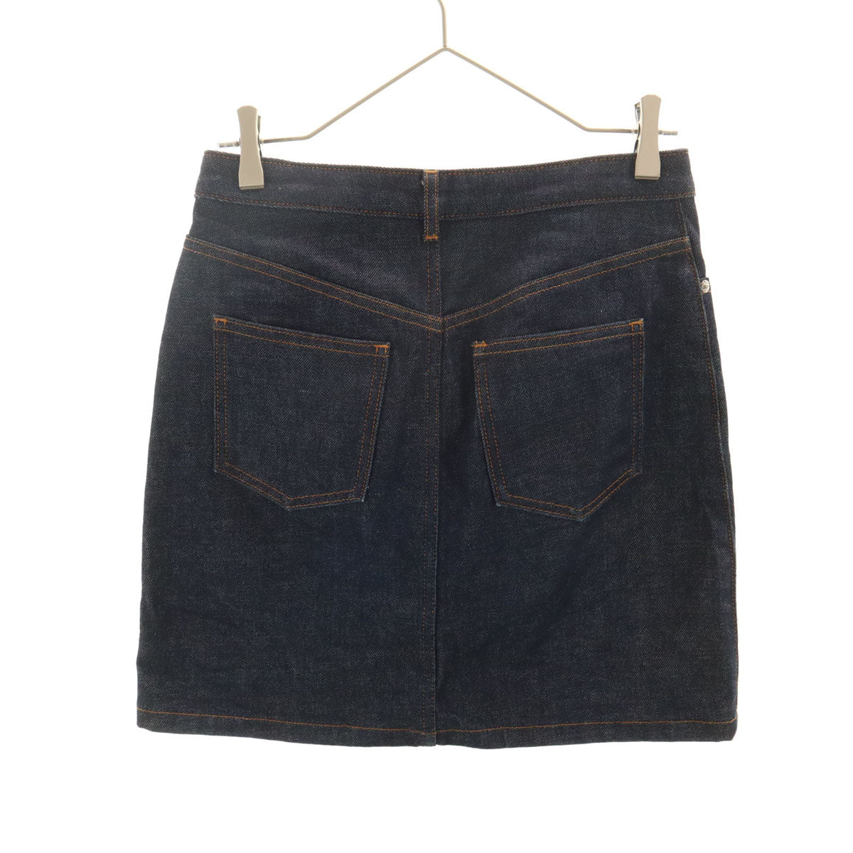 A.P.C. アーペーセー ミニ丈 デニムスカート 34 ブルー レディース
