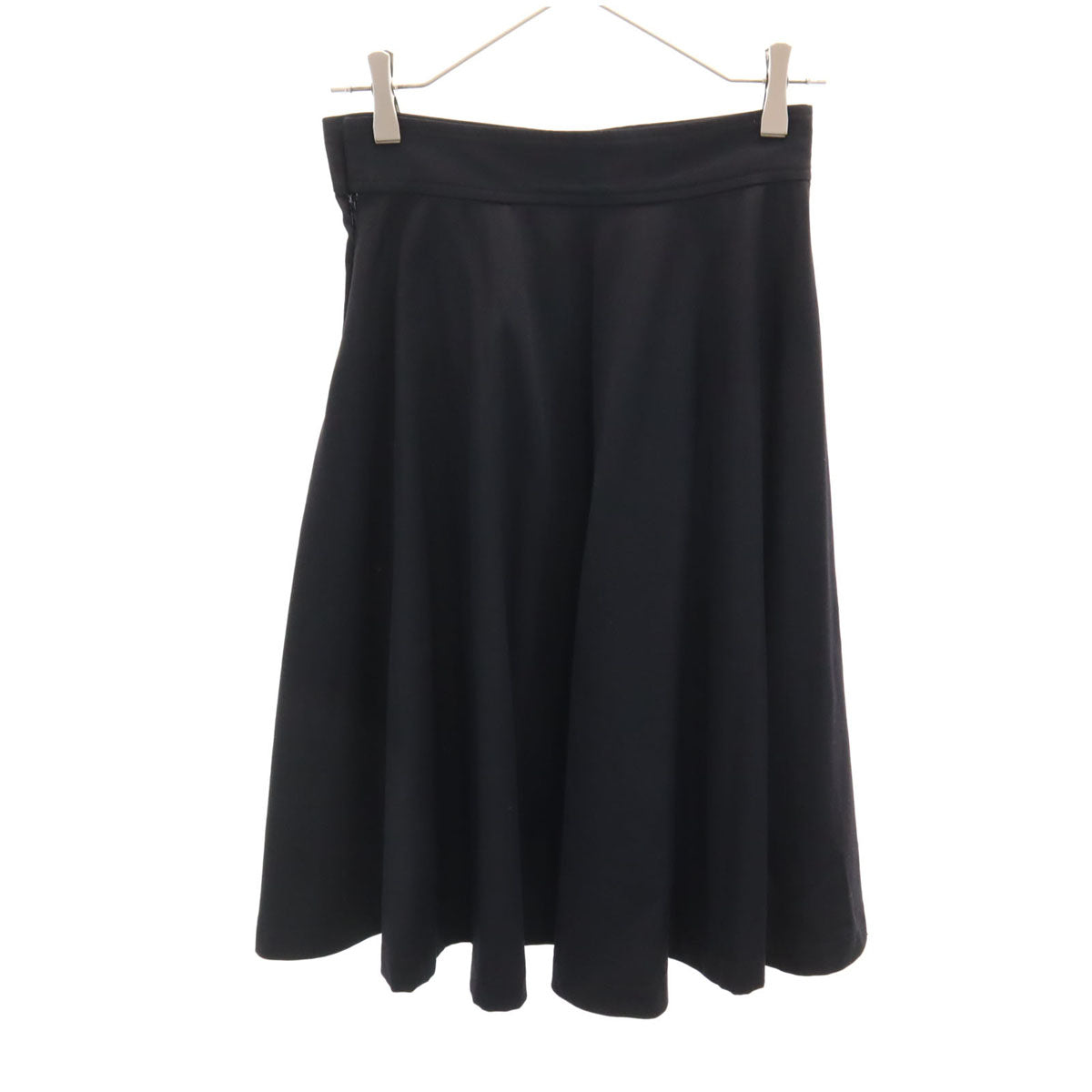 tricot COMME des GARCONS トリココムデギャルソン ミディ丈 フレアスカート ブラック レディース
