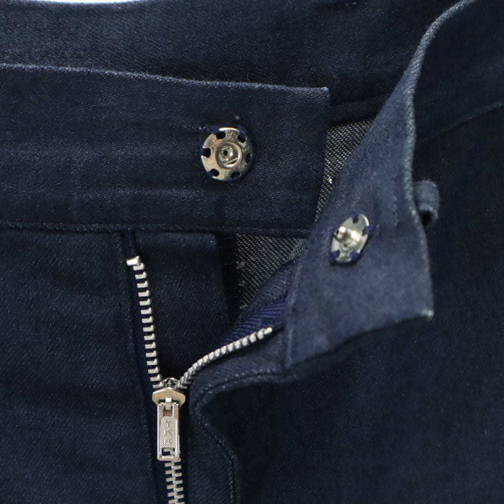 LIMI feu リミフゥ 日本製 キュロットパンツ S ネイビー レディース