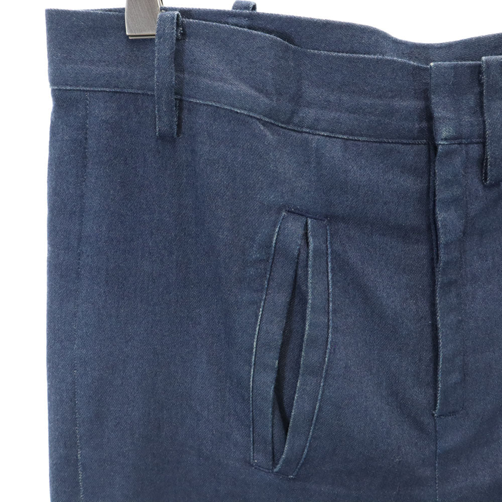 LIMI feu リミフゥ 日本製 キュロットパンツ S ネイビー レディース