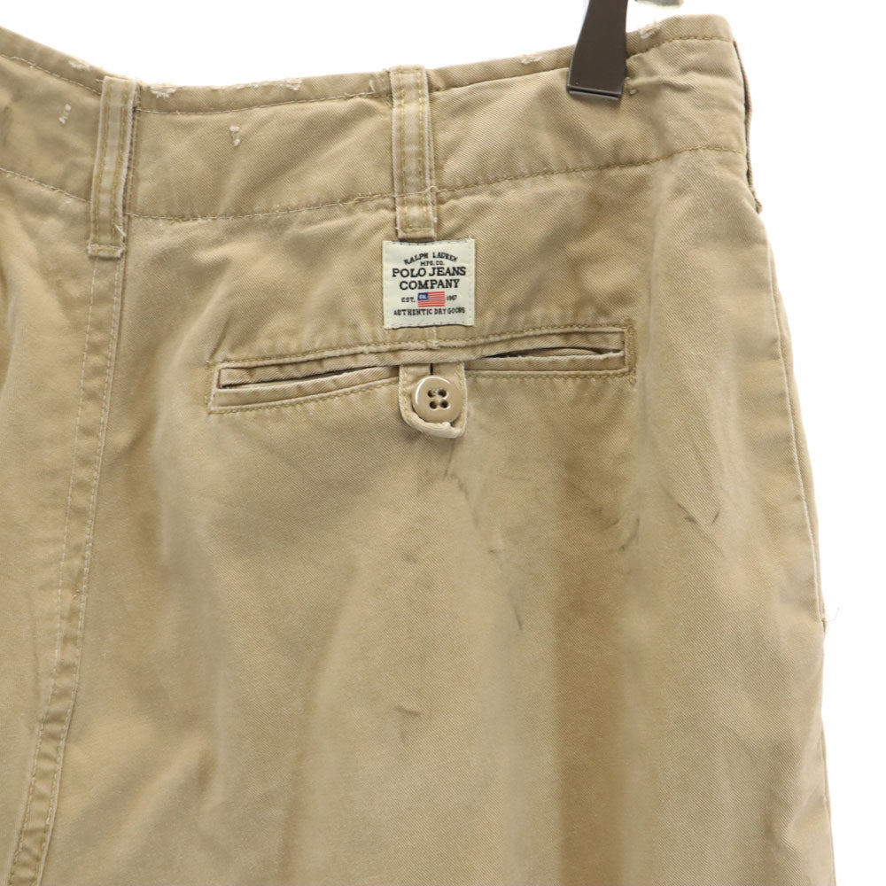 POLO JEANS COMPANY ポロジーンズカンパニー ラルフローレン チノショートパンツ ベージュ RALPH LAUREN メンズ