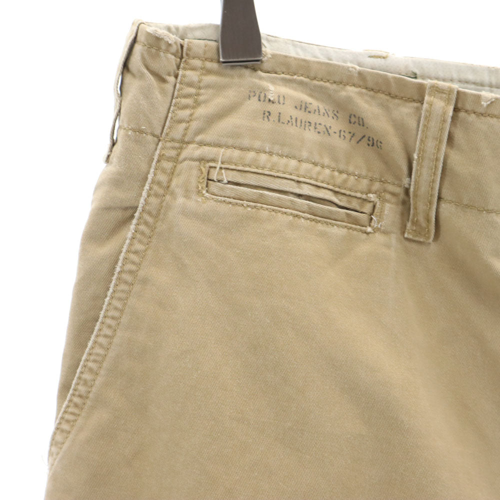 POLO JEANS COMPANY ポロジーンズカンパニー ラルフローレン チノショートパンツ ベージュ RALPH LAUREN メンズ