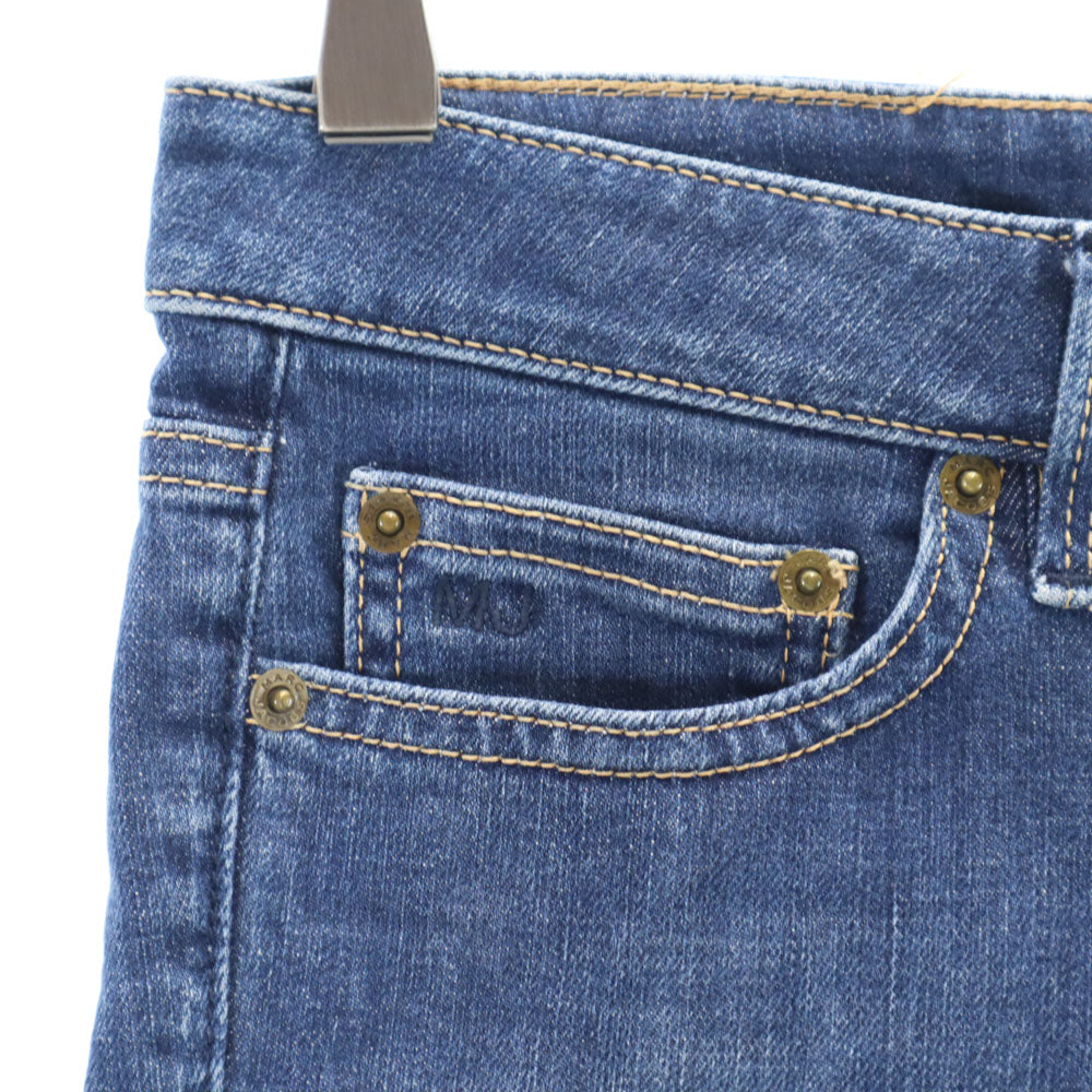 MARC BY MARC JACOBS マークバイマークジェイコブス 膝丈 デニムショートパンツ W25 フリンジ カットオフ レディース