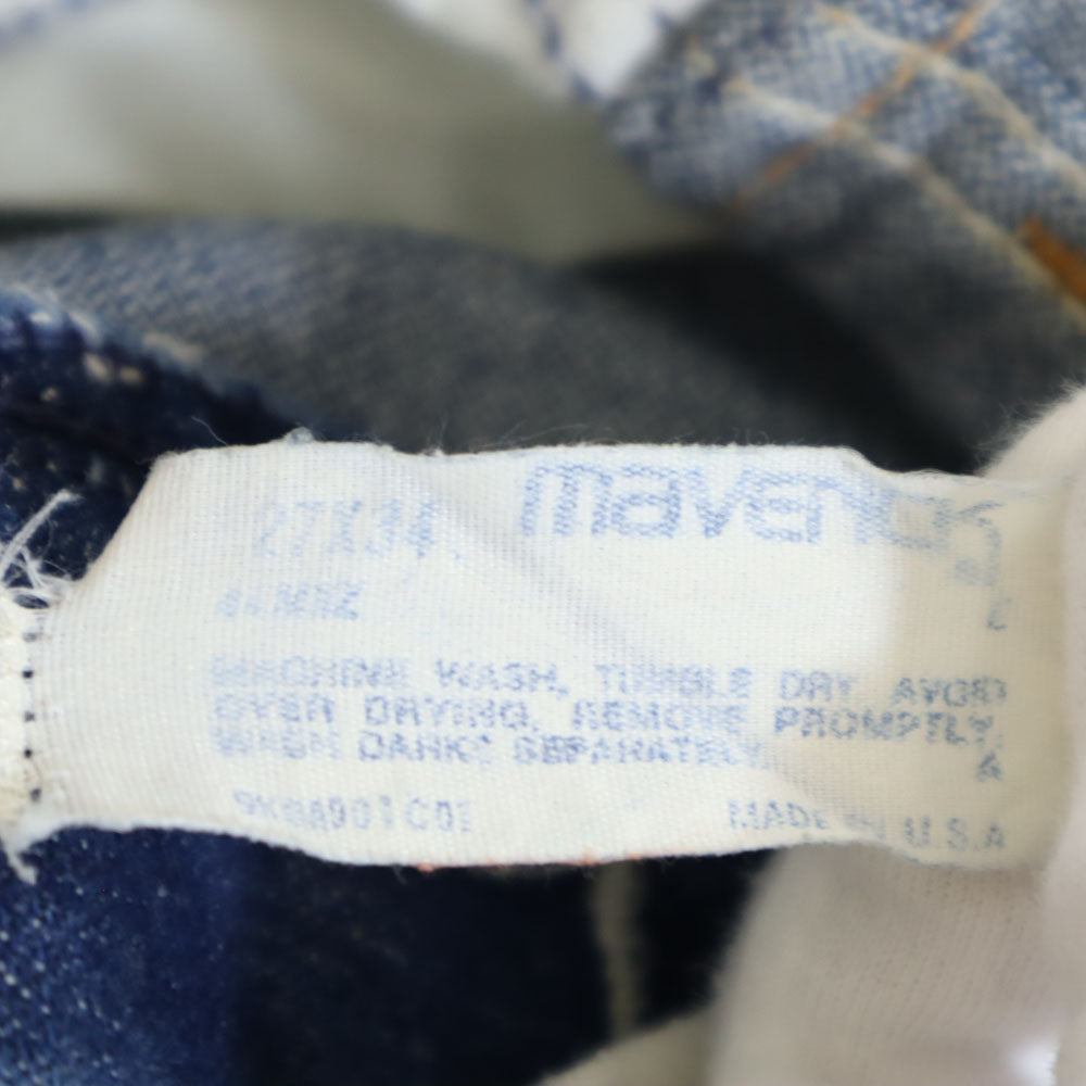 MAVERICK マーベリック 80s USA製 ヴィンテージ デニムショートパンツ w27 レディース