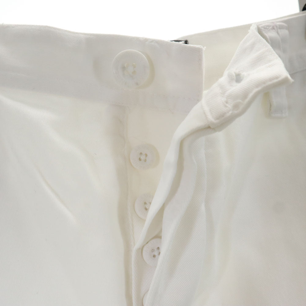 ARMANI EXCHANGE アルマーニエクスチェンジ カットオフ カーゴショートパンツ w30 ホワイト ボタンフライ メンズ