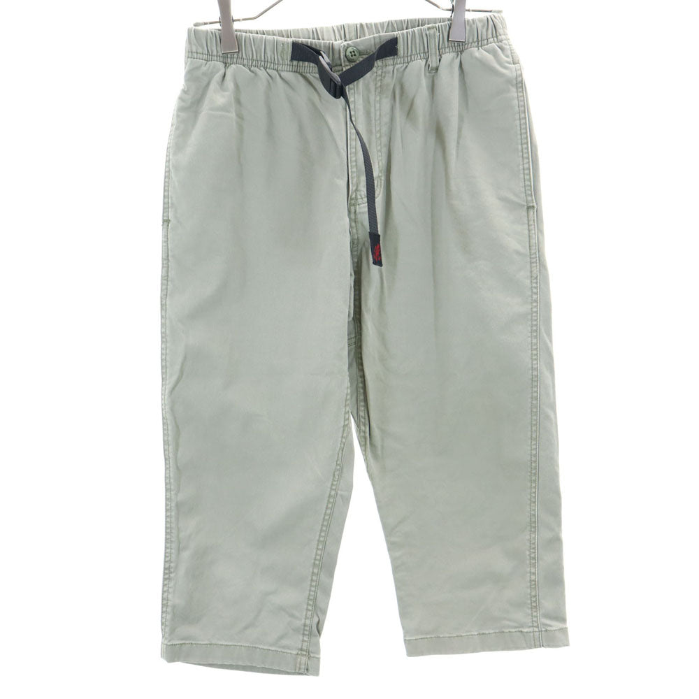 グラミチ クロップド クライミングショートパンツ S カーキ系 Gramicci ウエストゴム メンズ