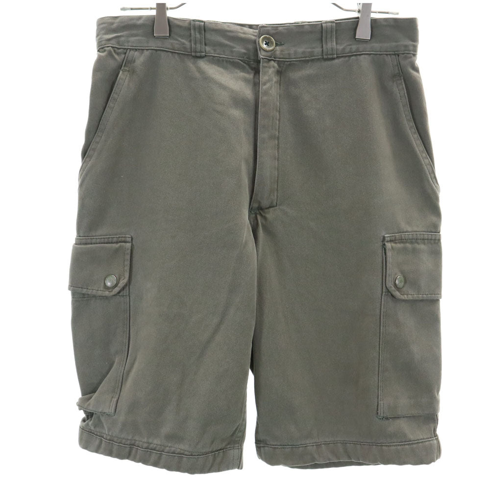 カーゴショートパンツ カーキ メンズ