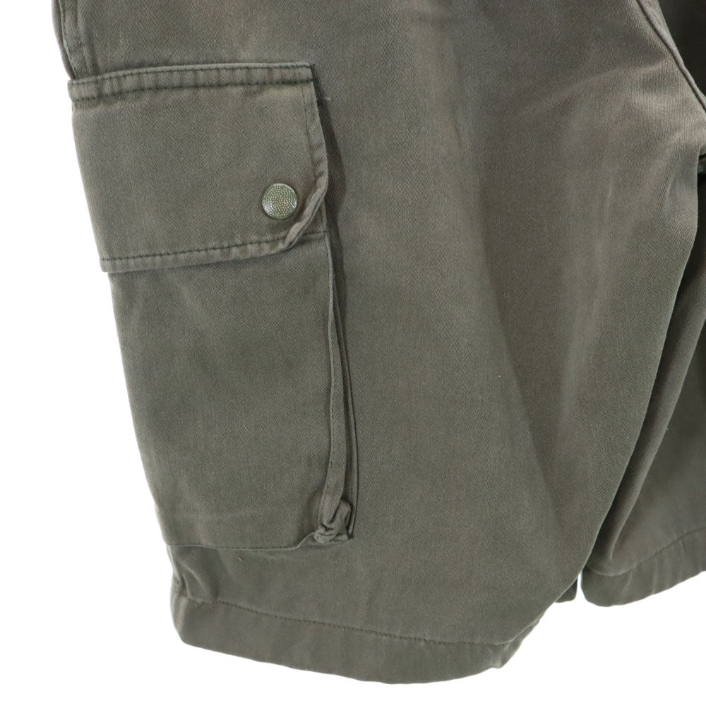 カーゴショートパンツ カーキ メンズ