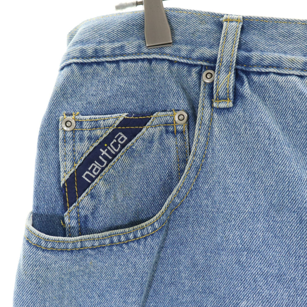 ノーティカ 90s オールド デニムショートパンツ w38 NAUTICA ビッグサイズ メンズ