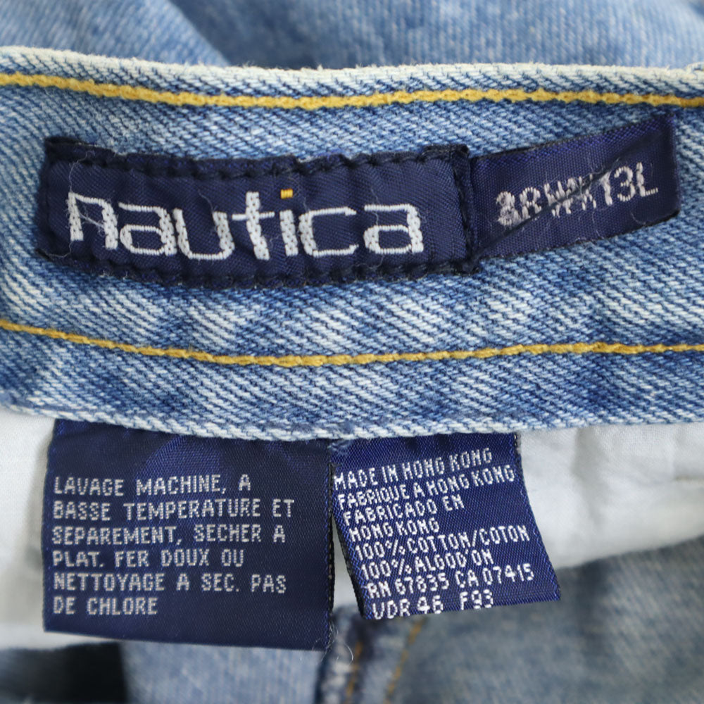 ノーティカ 90s オールド デニムショートパンツ w38 NAUTICA ビッグサイズ メンズ