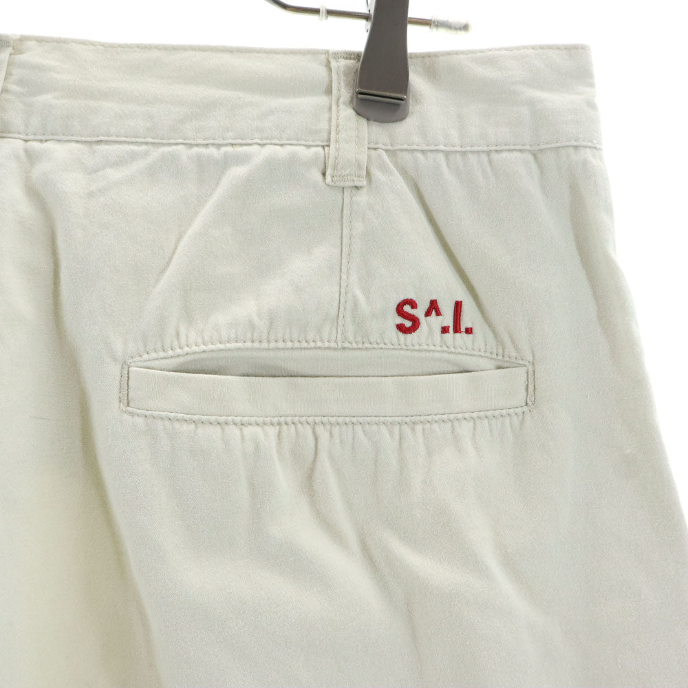 STUSSY ステューシー 90s 紺タグ オールド ショートパンツ W32 ベージュ系 メンズ