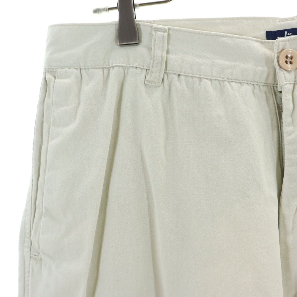 STUSSY ステューシー 90s 紺タグ オールド ショートパンツ W32 ベージュ系 メンズ