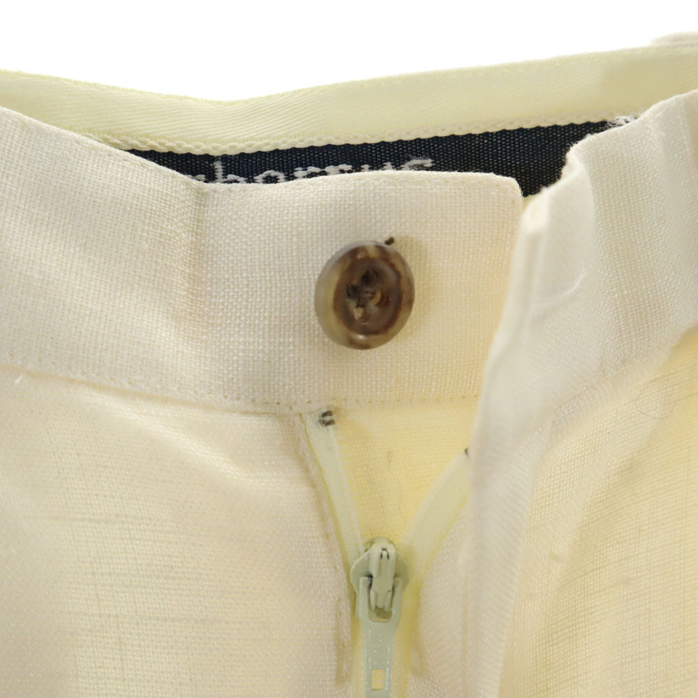 Burberrys バーバリーズ 90s リネン100% オールド ショートパンツ M アイボリー レディース