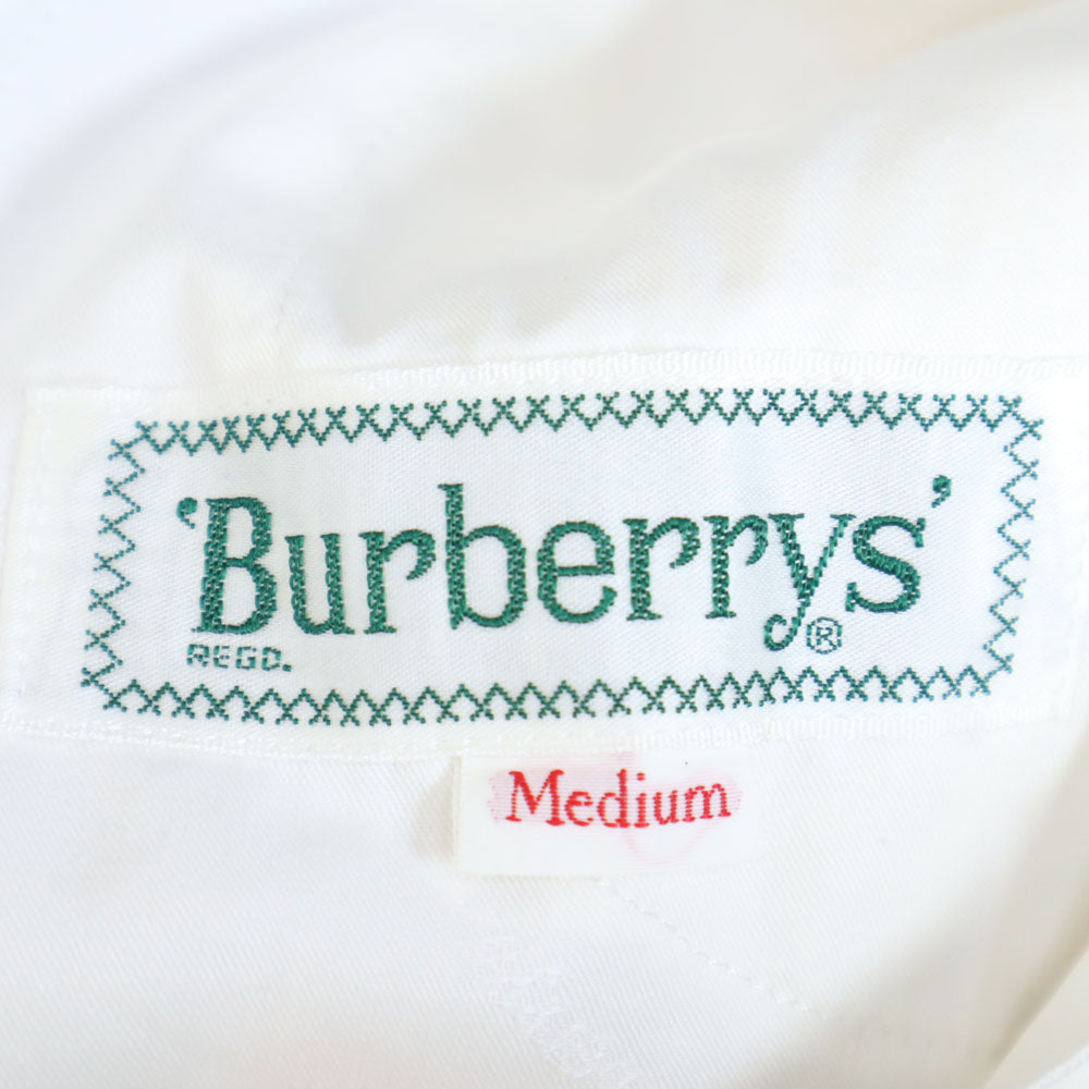 Burberrys バーバリーズ 90s リネン100% オールド ショートパンツ M アイボリー レディース