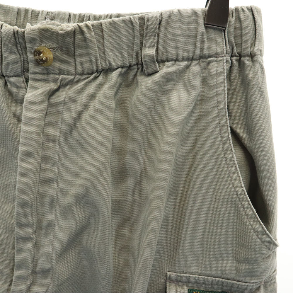 JANSPORTS ジャンスポーツ 90s オールド カーゴショートパンツ M カーキグレー系 メンズ