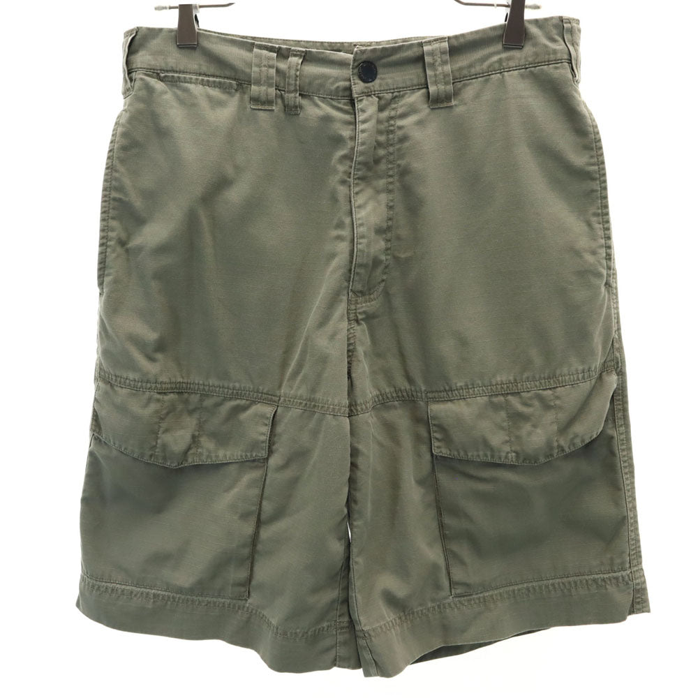 TOMMY HILFIGER トミーヒルフィガー カーゴショートパンツ W30 カーキ リップストップ メンズ