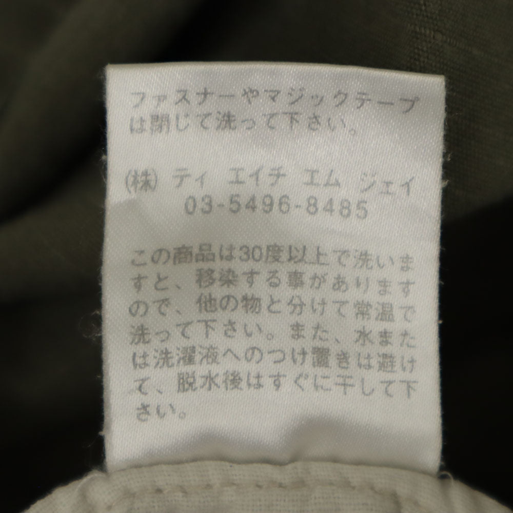 TOMMY HILFIGER トミーヒルフィガー カーゴショートパンツ W30 カーキ リップストップ メンズ
