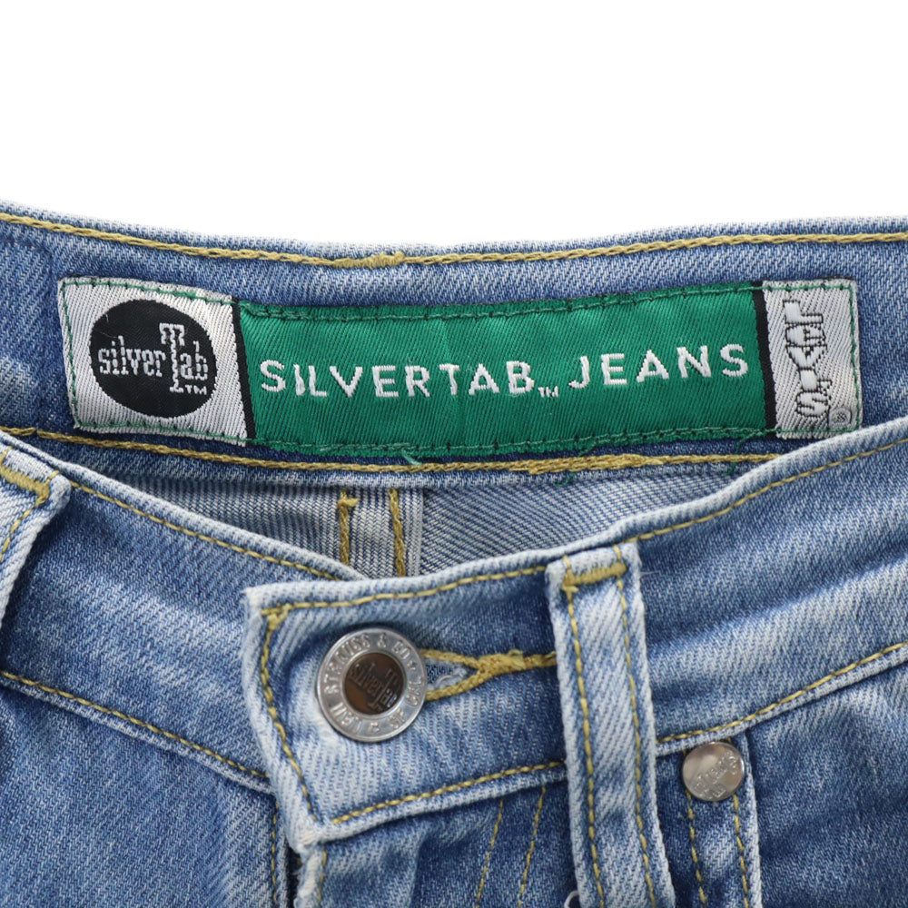 Levi's リーバイス 90s シルバータブ デニムショートパンツ 64-88 ウォッシュブルー SILVER TAB ハーフ レディース