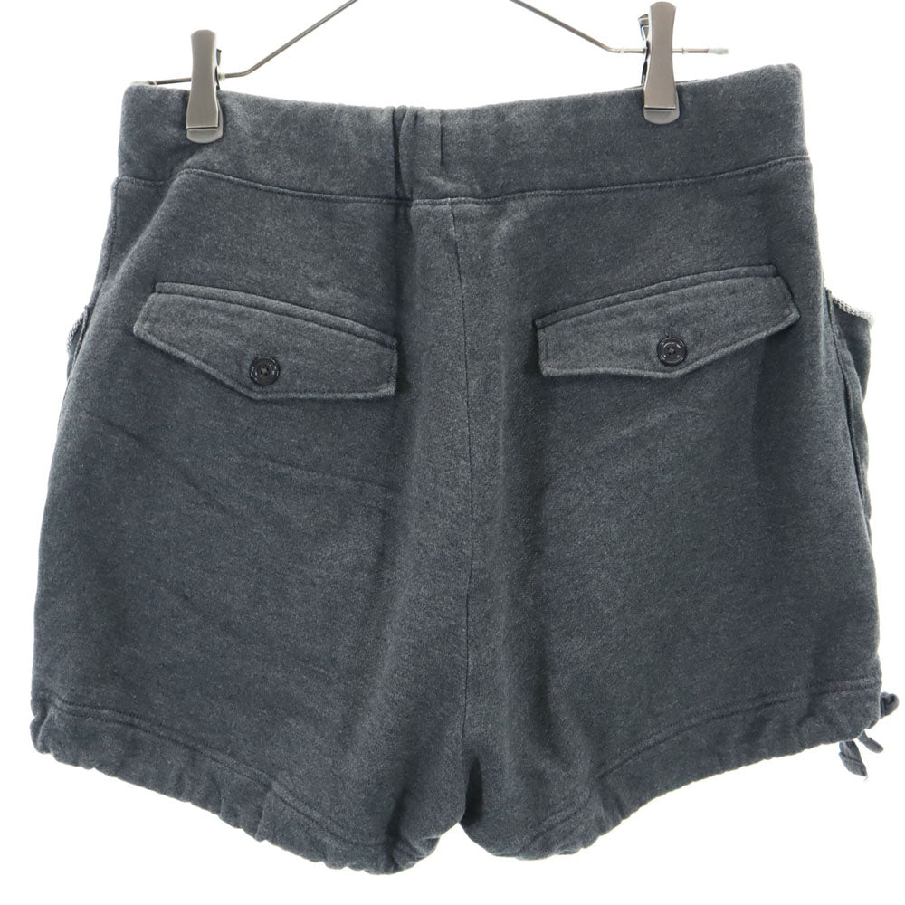 adidas アディダス スウェットショートパンツ S グレー系 ウエストゴム メンズ