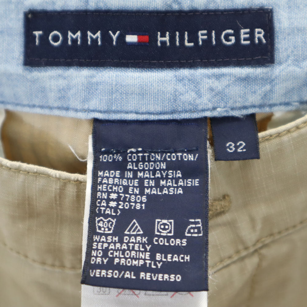 トミーヒルフィガー カーゴショートパンツ W32 ベージュ TOMMY HILFIGER メンズ