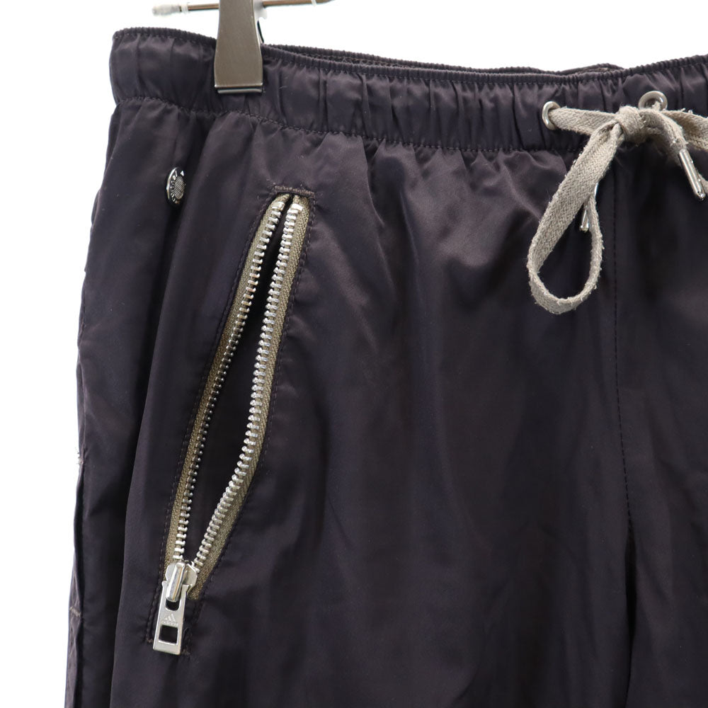 adidas アディダス ステラマッカートニー コラボ クロップドパンツ 36 チャコールブラウン系 裏メッシュ レディース