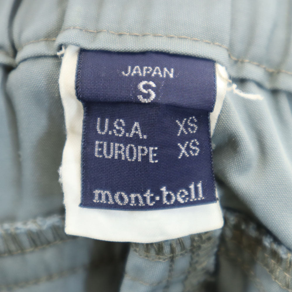 mont-bell モンベル アウトドア クライミングショートパンツ S グレー メンズ