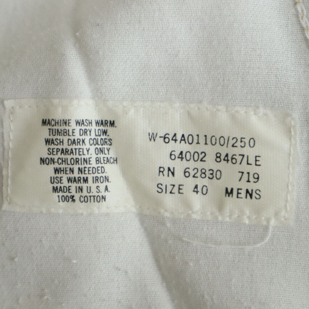 ランズエンド 90s USA製 オールド チノショートパンツ W40 ベージュ LANDS' END ビッグサイズ メンズ