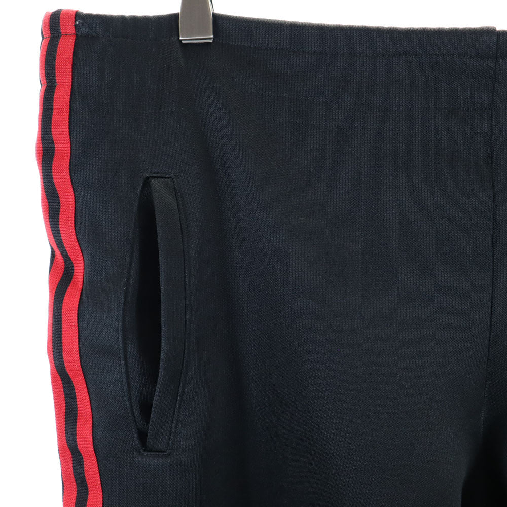 アディダス 80s 90s デサント製 オールド ジャージショートパンツ M-L ブラック adidas ハーフ メンズ