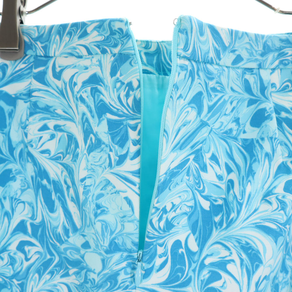 マイケルマイケルコース 柄 切替 ミニ丈 スカート 2 ブルー系 MICHAEL MICHAEL KORS レディース