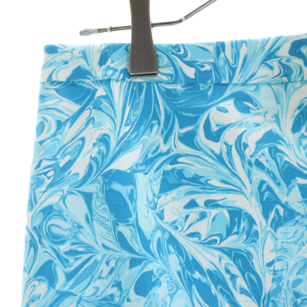 マイケルマイケルコース 柄 切替 ミニ丈 スカート 2 ブルー系 MICHAEL MICHAEL KORS レディース