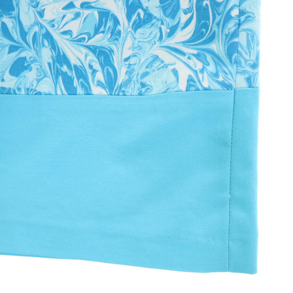 マイケルマイケルコース 柄 切替 ミニ丈 スカート 2 ブルー系 MICHAEL MICHAEL KORS レディース