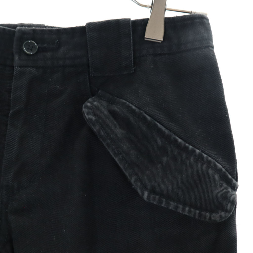 COMME des GARCONS コムデギャルソン 00s 2002年 日本製 デニムショートパンツ S ブラック メンズ