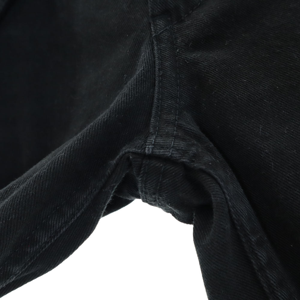 COMME des GARCONS コムデギャルソン 00s 2002年 日本製 デニムショートパンツ S ブラック メンズ