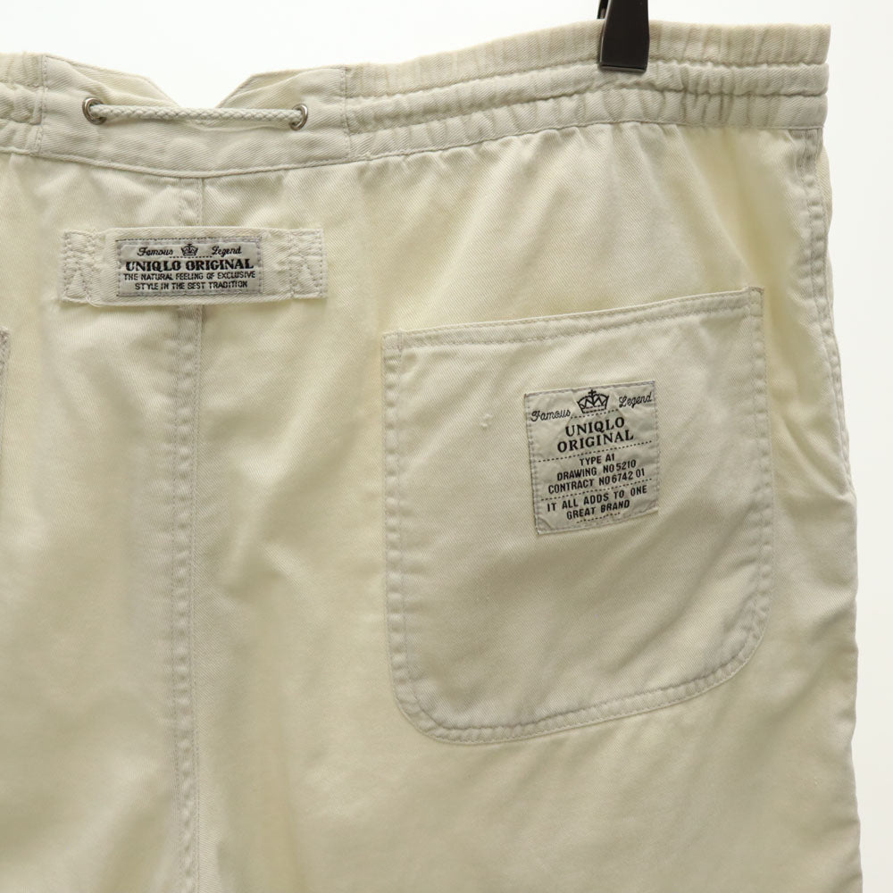 UNIQLO ユニクロ 旧タグ オールド ユニーククロージングウェアストア ショートパンツ L ベージュ メンズ
