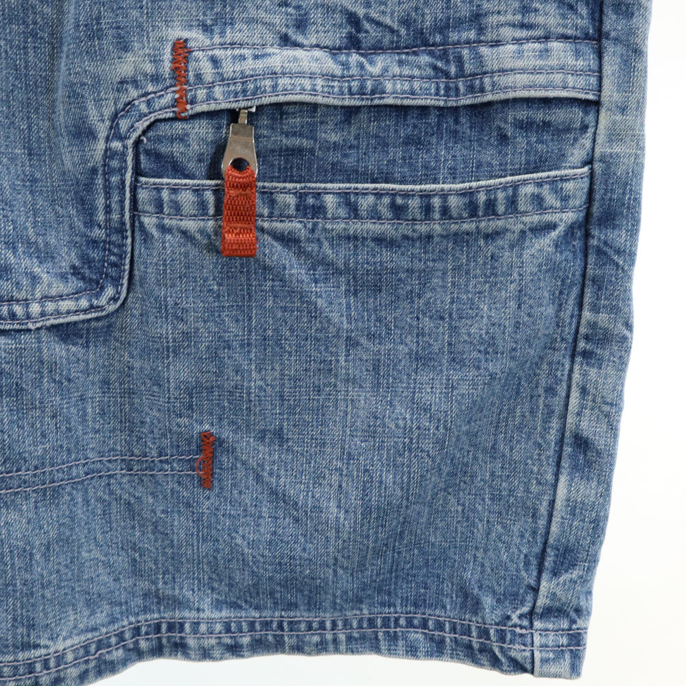 JOE BOXER ジョーボクサー デニム ハーフパンツ 14 ウォッシュブルー系 レディース