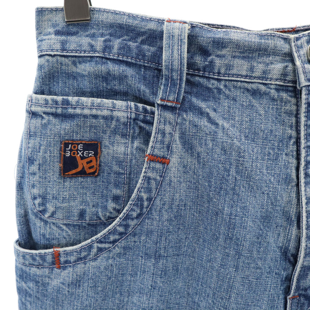 JOE BOXER ジョーボクサー デニム ハーフパンツ 14 ウォッシュブルー系 レディース