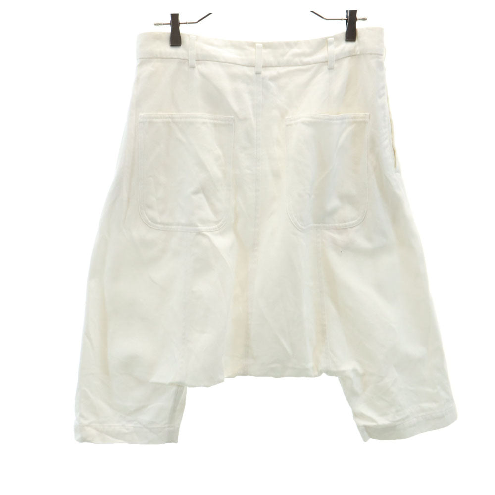 コムデギャルソンコムデギャルソン 2012年 日本製 2012年 サルエルパンツ S ホワイト Comme des Garcons Comme des Garcons フリル メンズ